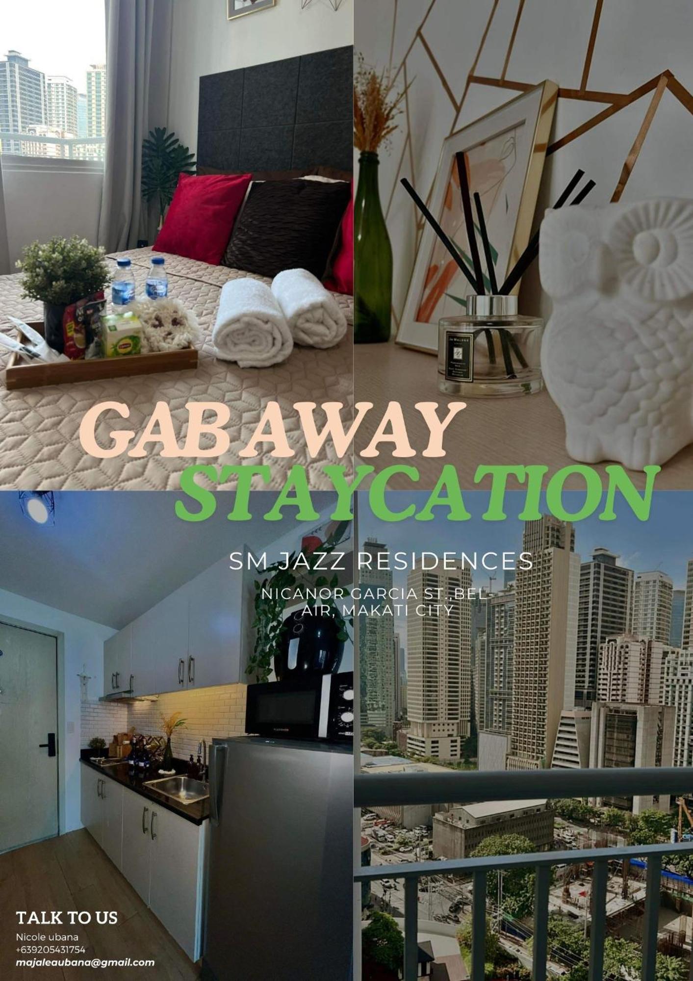 Sm Jazz Residences - Gabawaystaycation Makati City Exterior photo